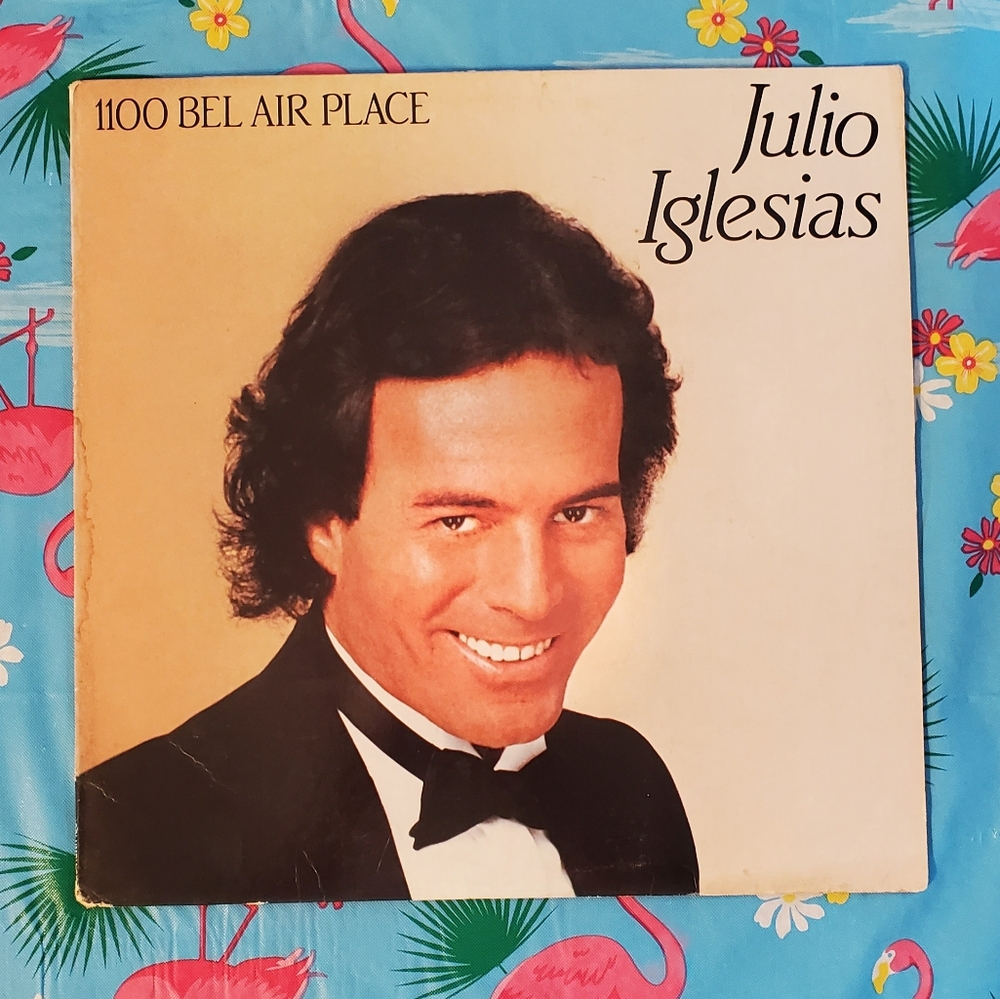 Julio Iglesias Vinyl Record Cover